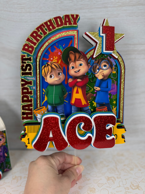 Alvin Cake Topper