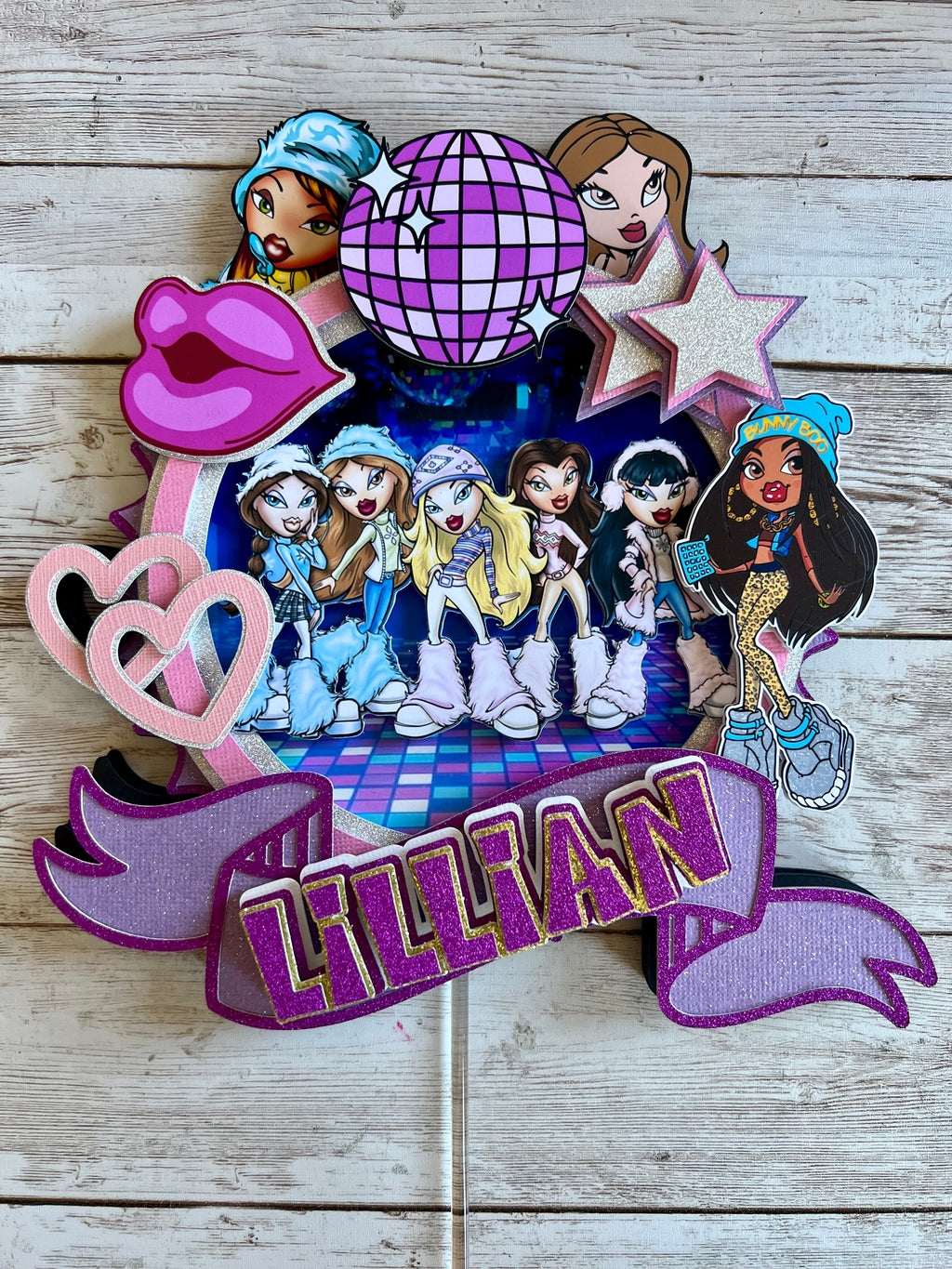 Brat Cake Topper