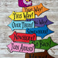 alice in wonderland signs