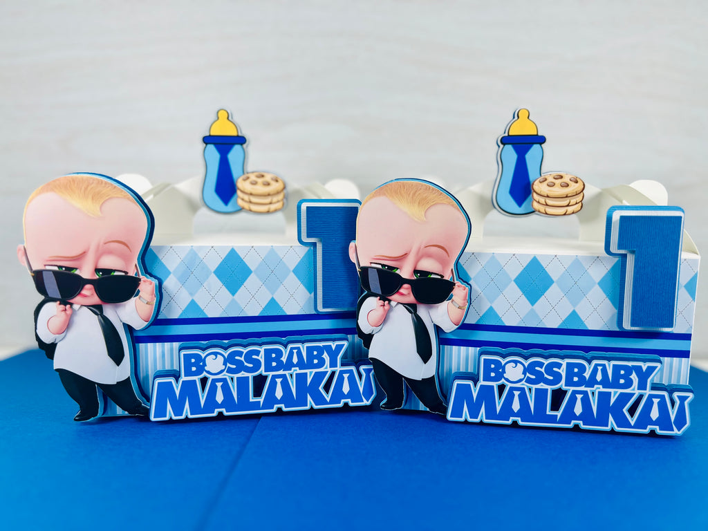 BOSS BABY FAVOR BOXES
