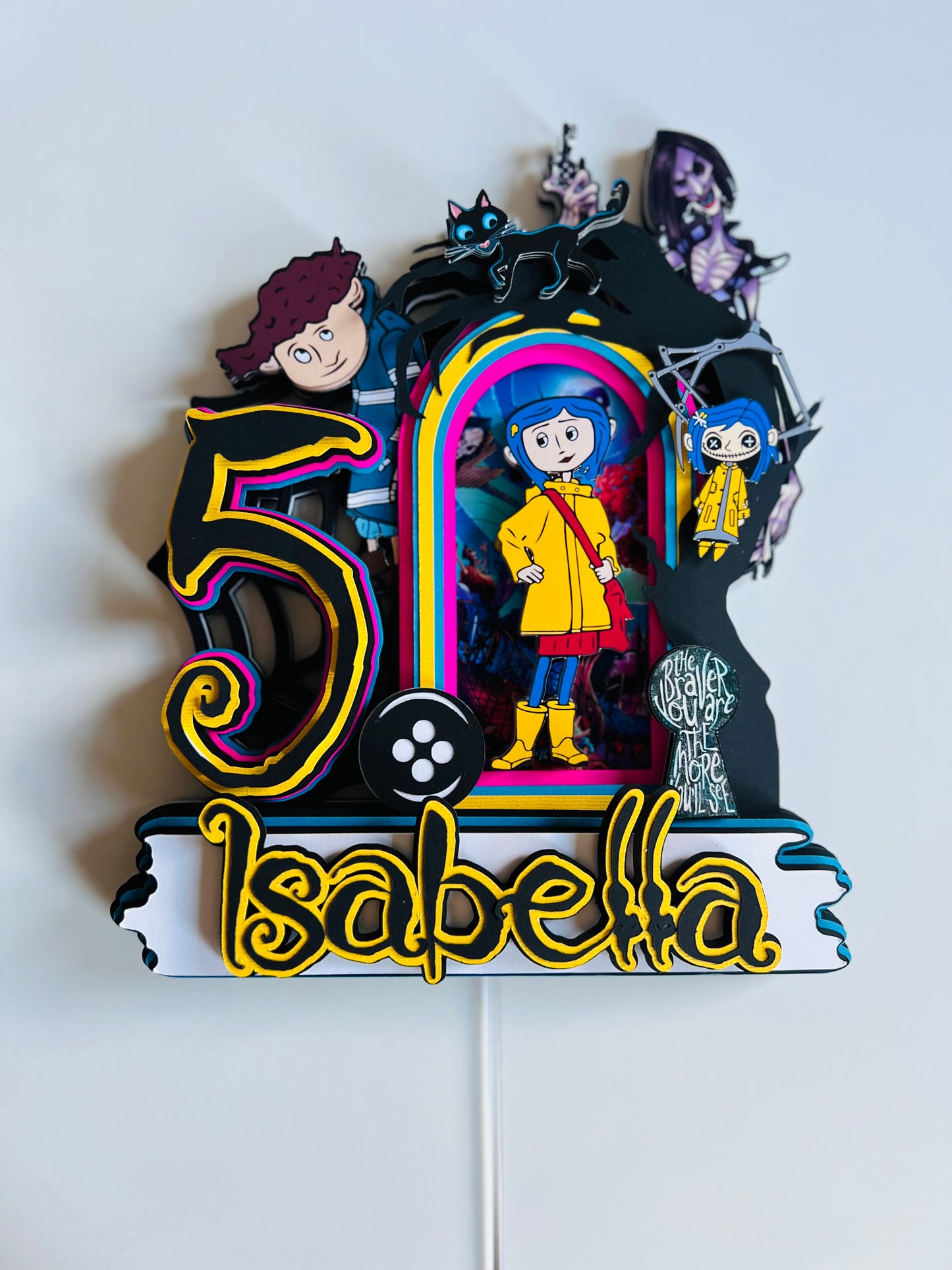 Coraline Cake Topper