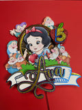 snow white cake topper