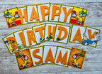 Green Eggs and Ham Birthday Banner