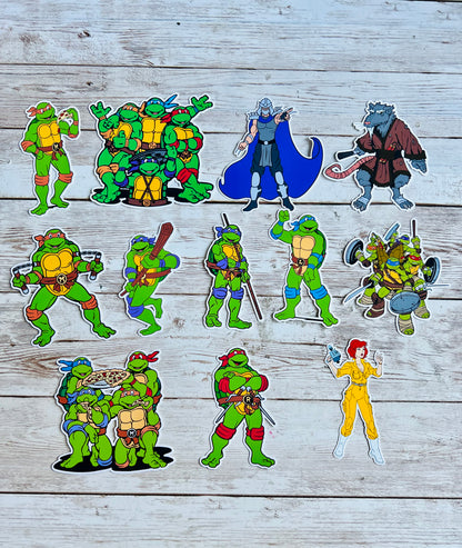 TMNT cupcake Toppers