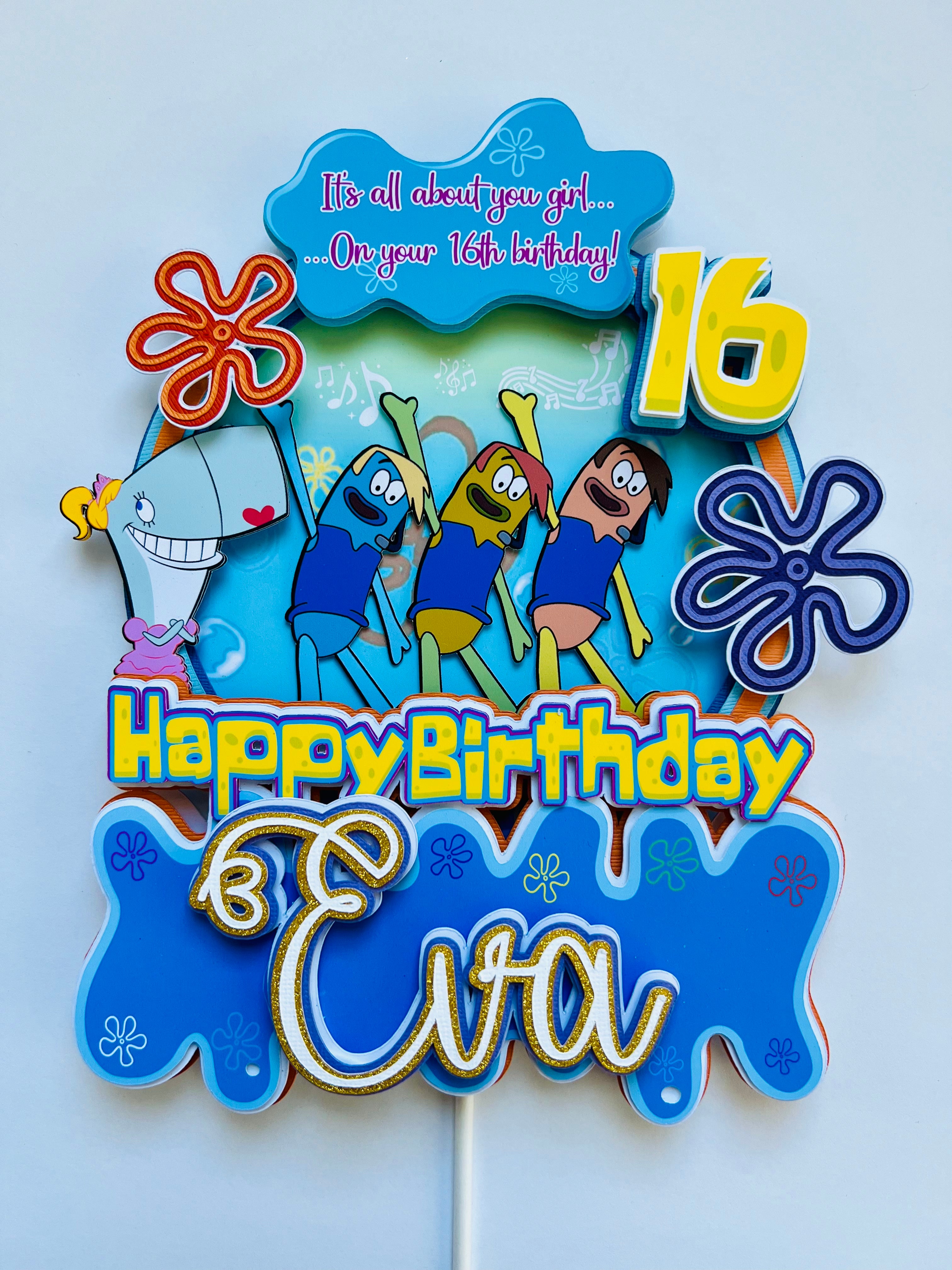 Boys Who Cry  cake topper