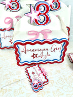 American girl favor boxes