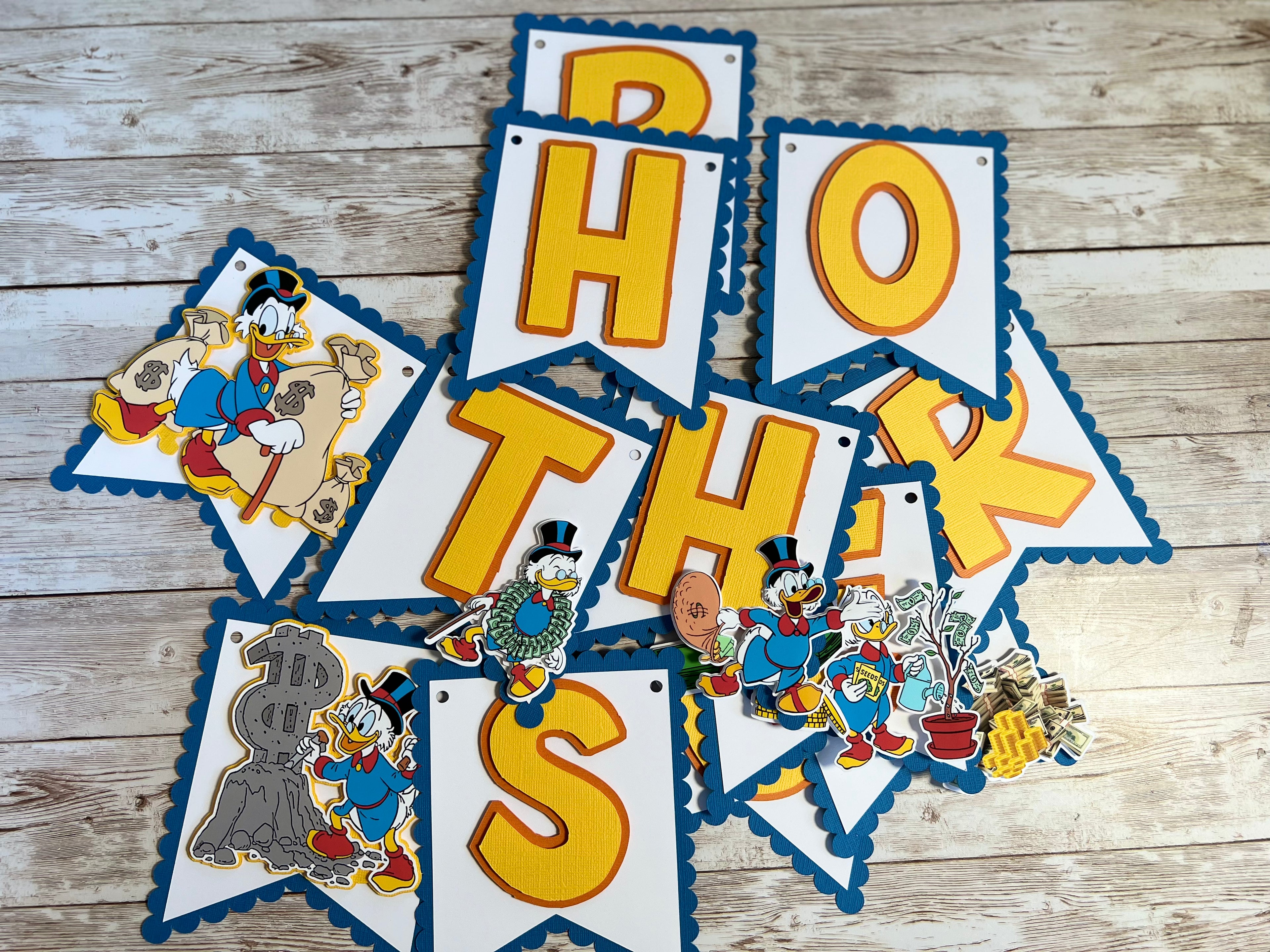 McDuck birthday banner