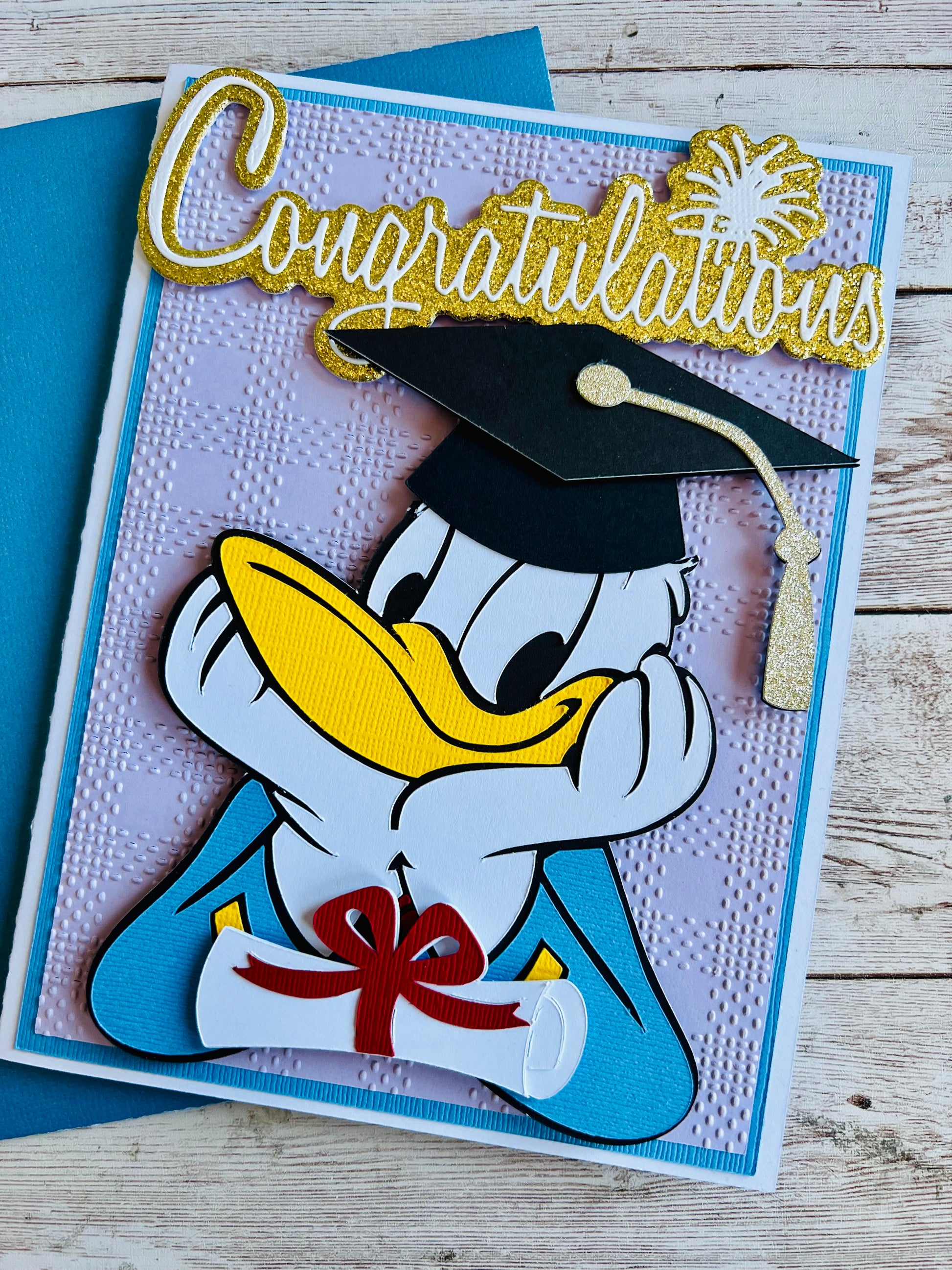 Donald Duck card