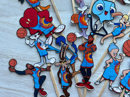Looney tunes cupcake toppers