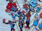 Looney tunes cupcake toppers
