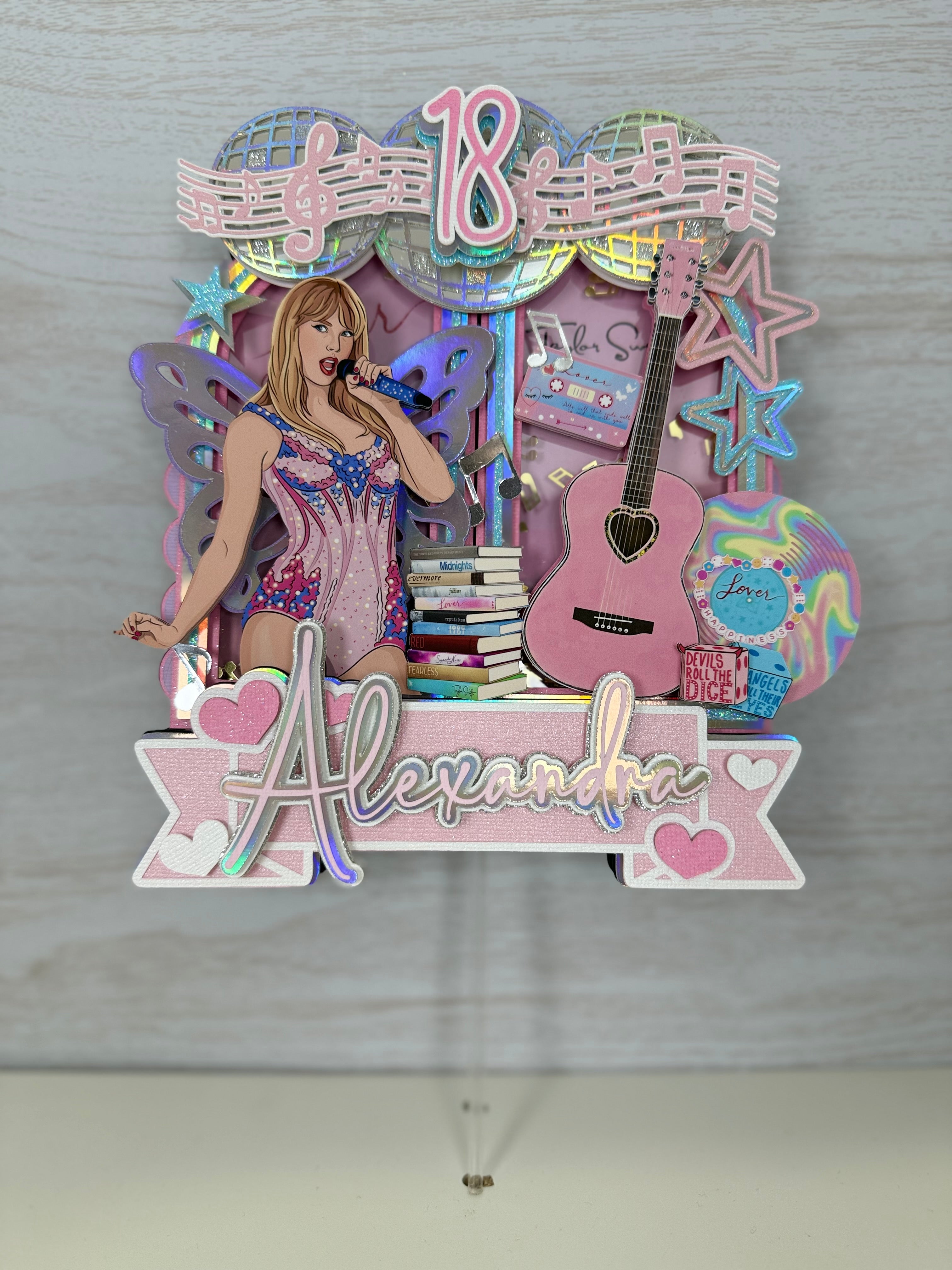 Pop Star Cake Topper