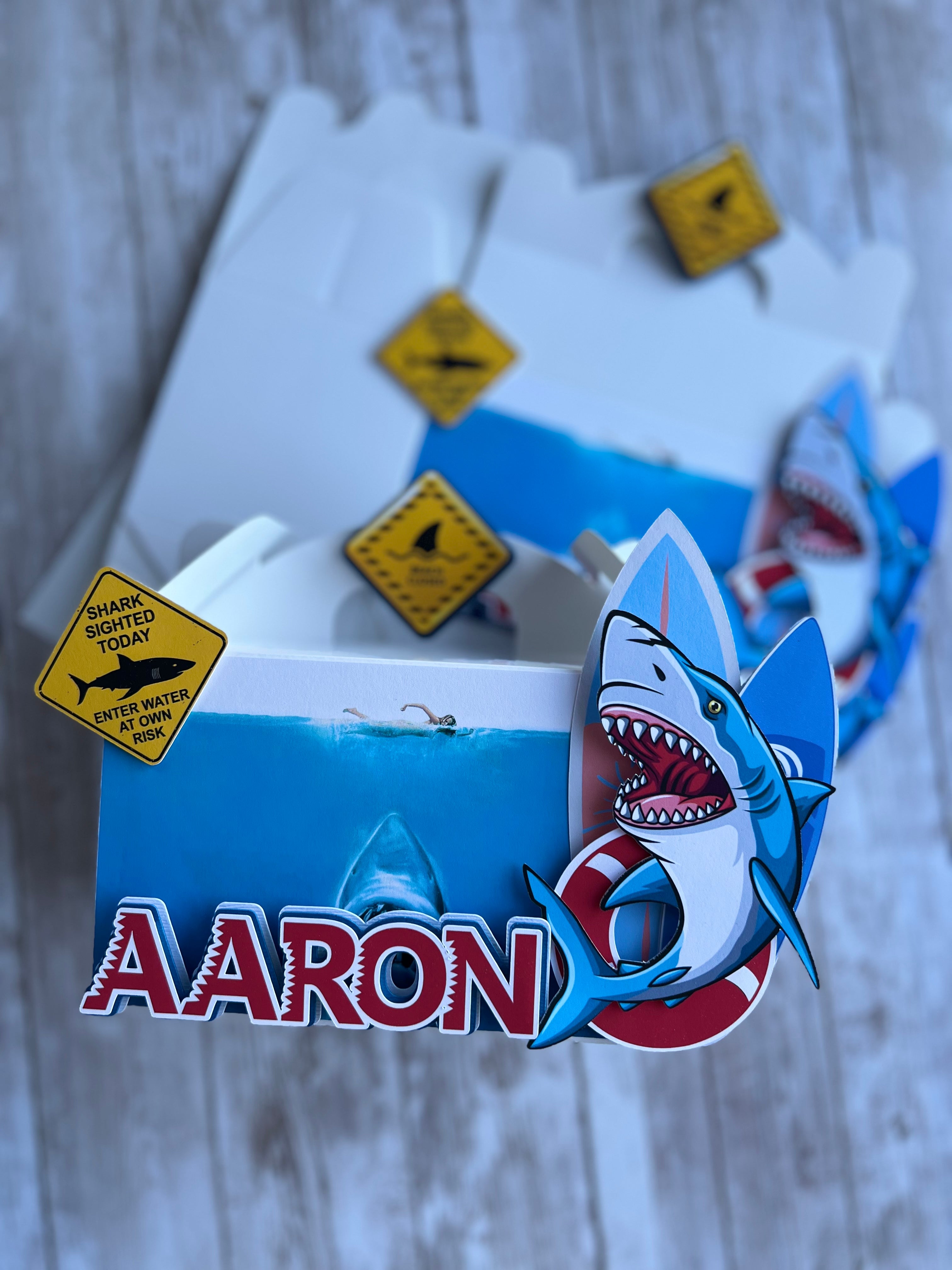 Jaws the movie favor boxes