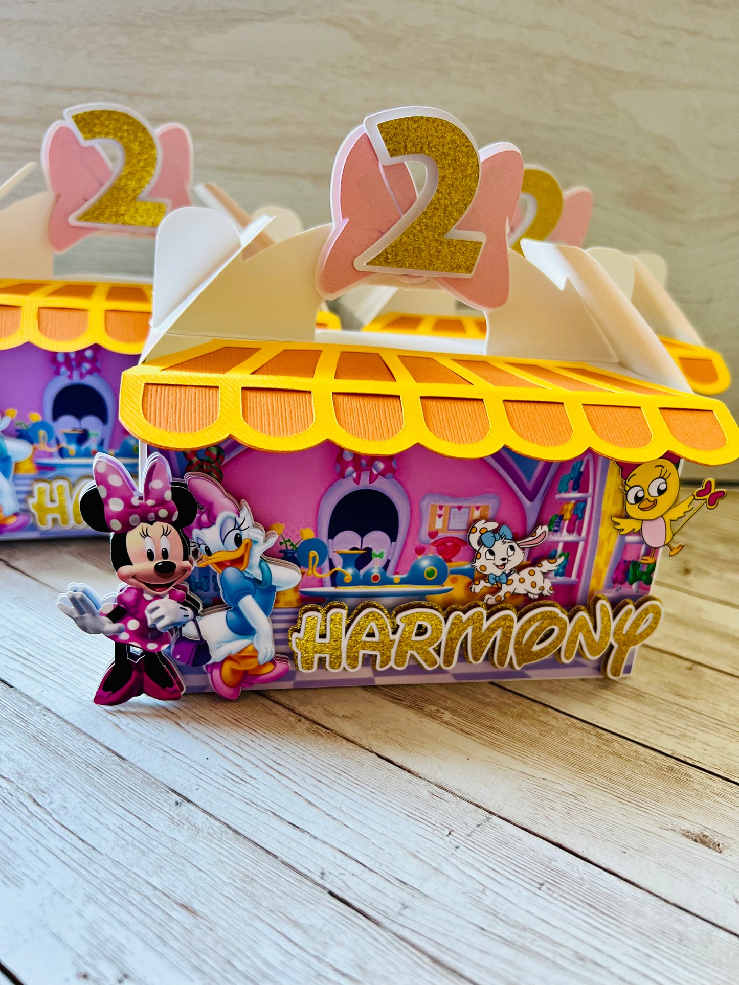Minnie Mouse Favor boxes