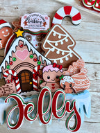 Christmas cake topper