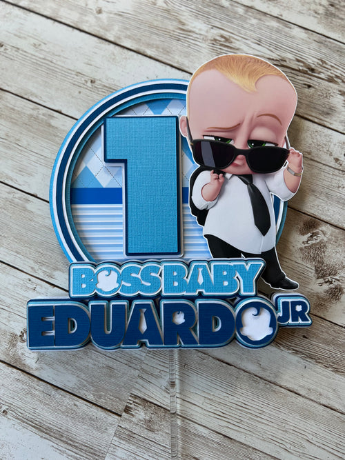 boss baby cake topper