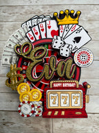 Las Vegas cake topper