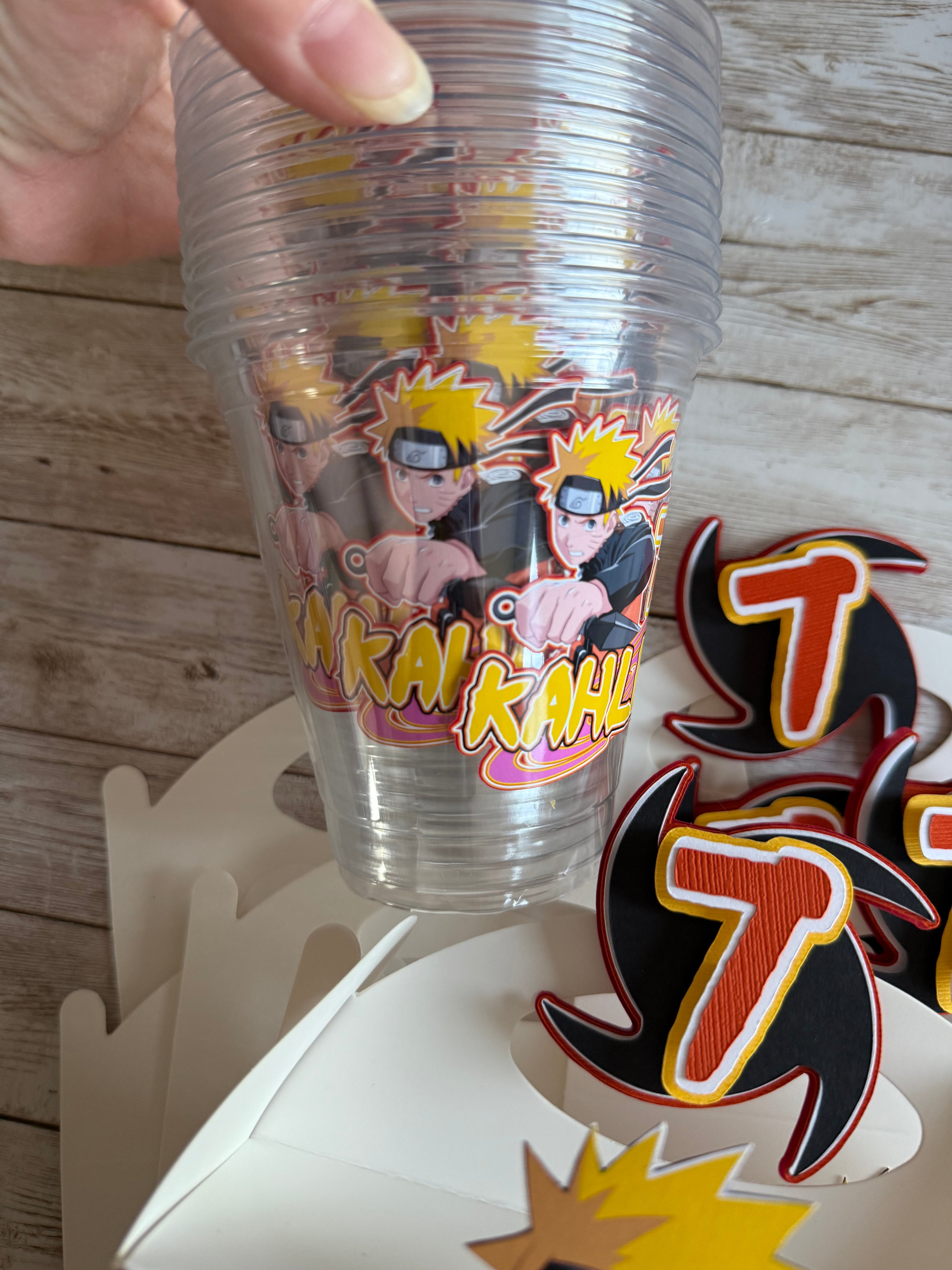 Naruto cups
