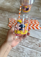 Naruto favor cups