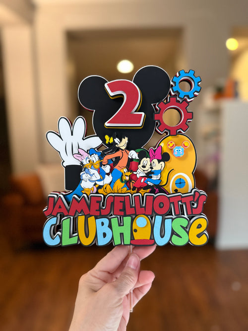 Mickey Clubhouse Cake Topper