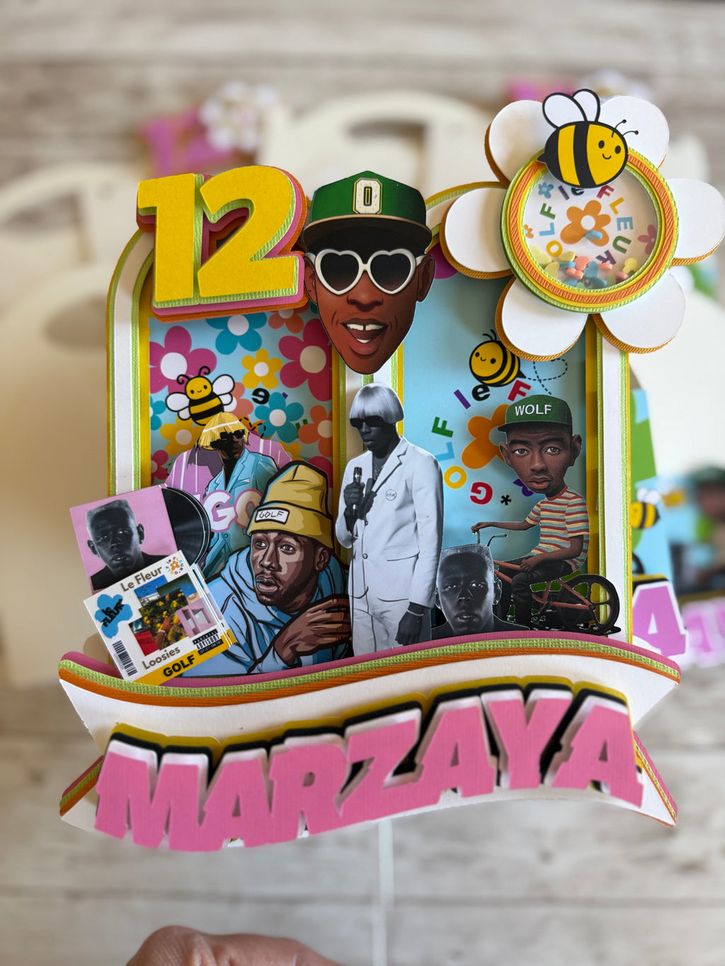 The Creator Mix Cake Topper