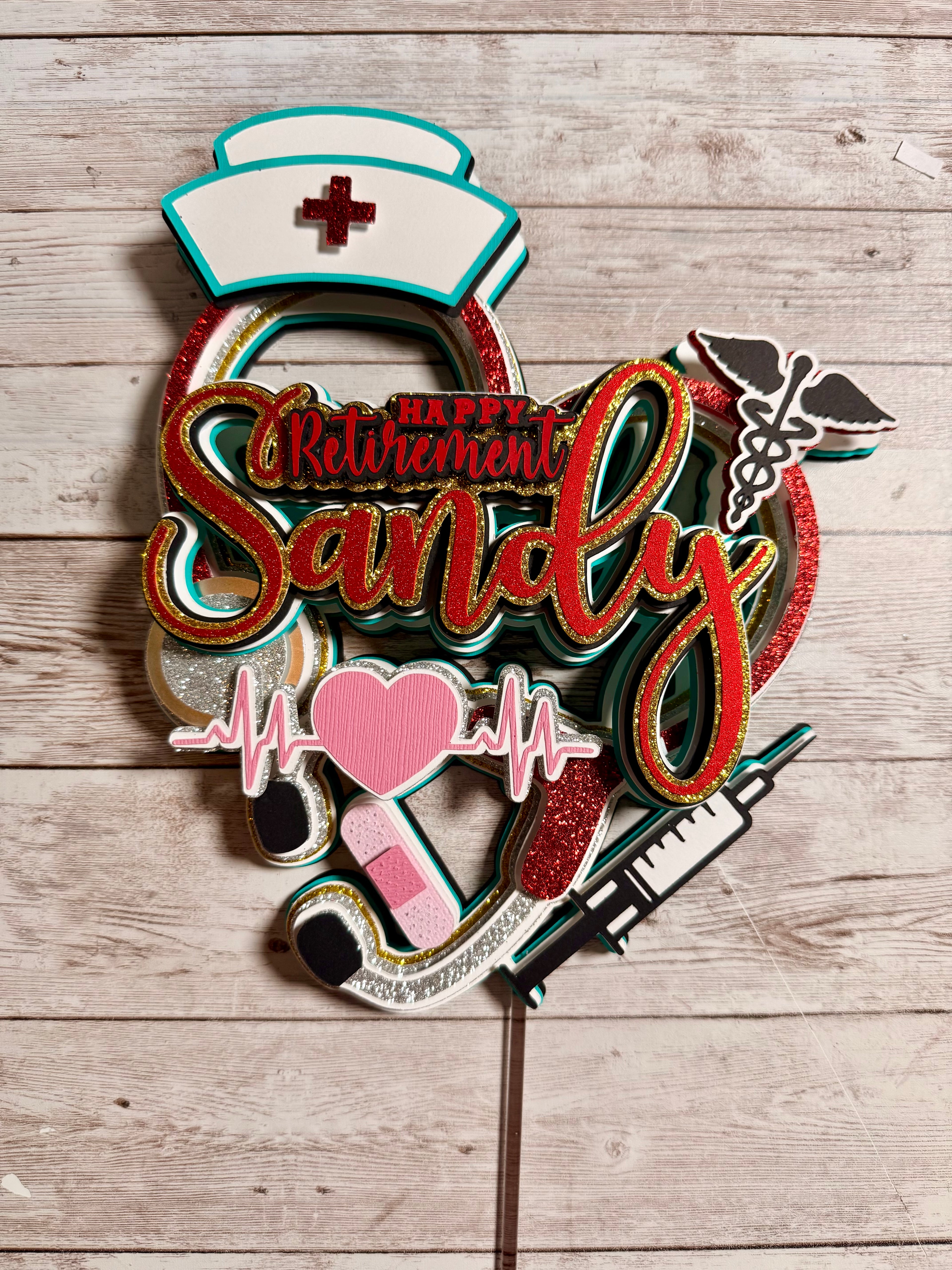 Nurse Cake Topper