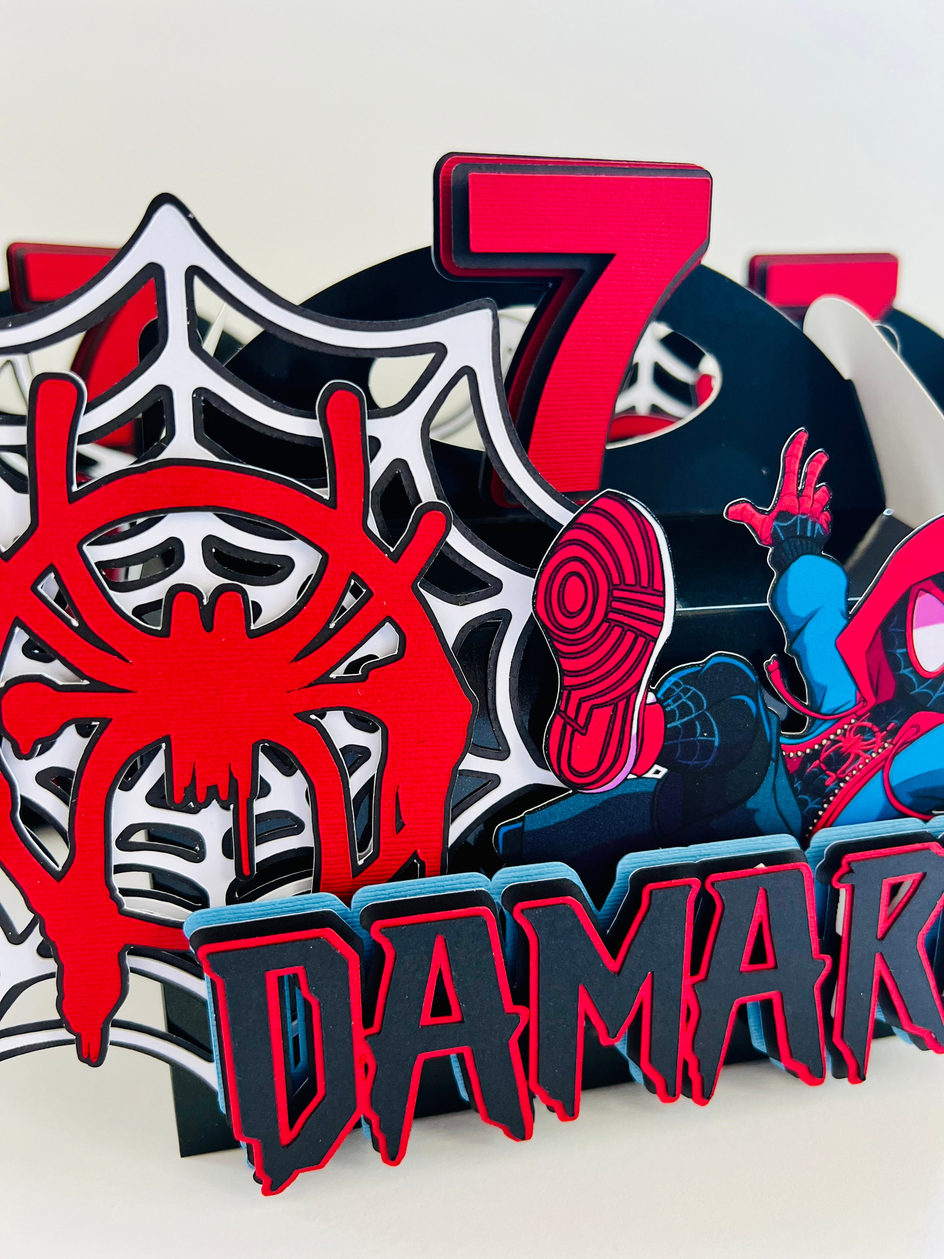 Spiderman favor boxes