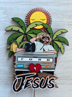 Bad Bunny Cake Topper