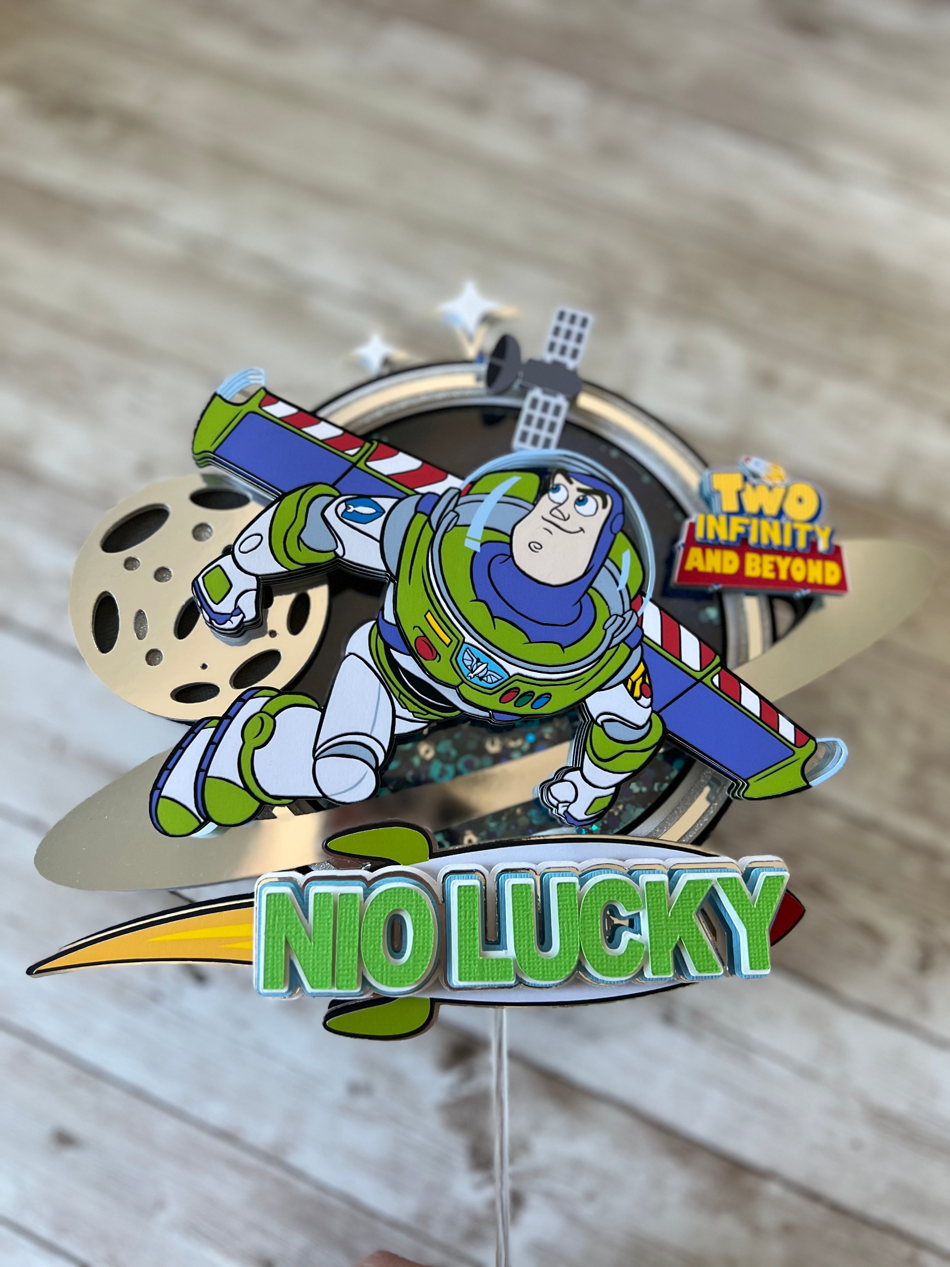 Toy story cake topper