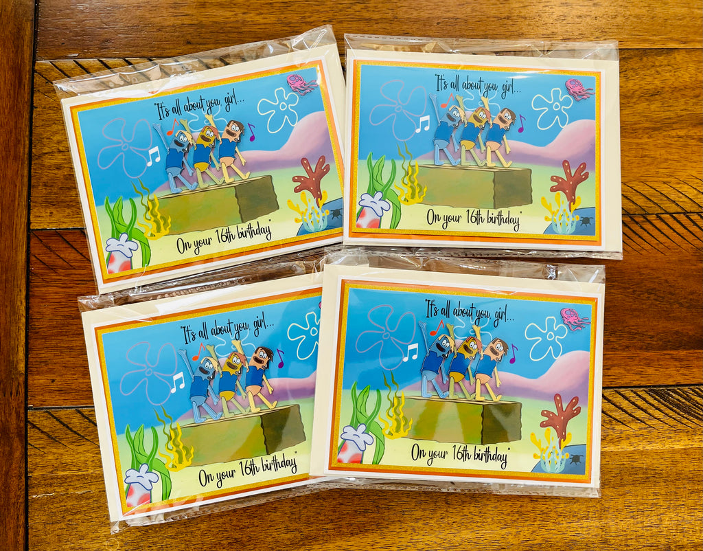 Boys Who Cry Birthday Card