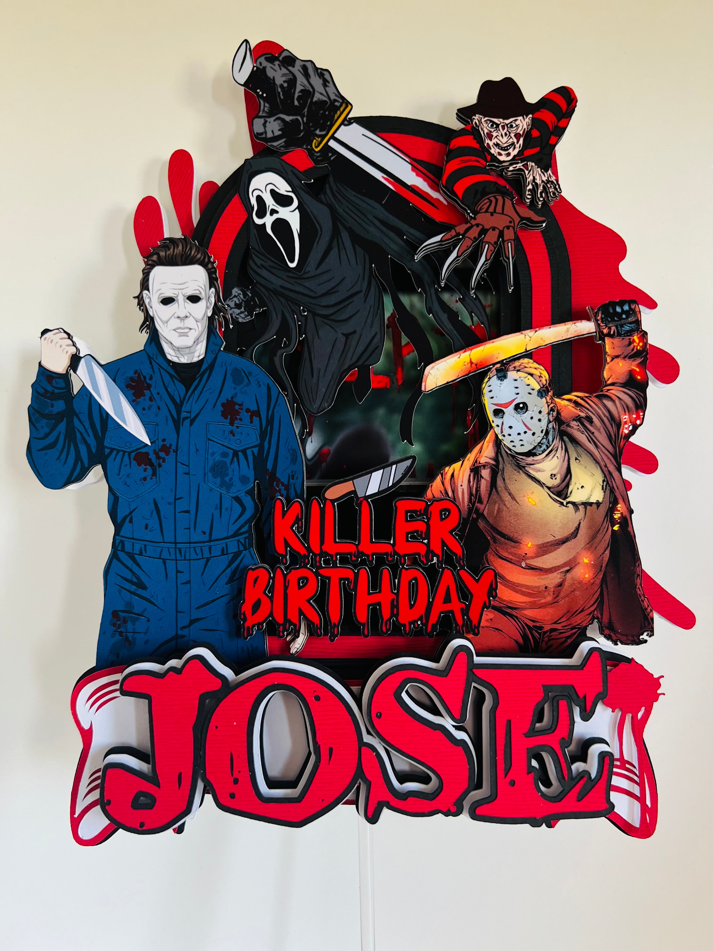 Halloween cake topper 