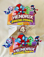 spidey favor boxes