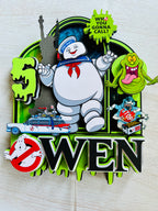 ghostbusters cake topper