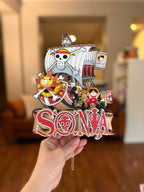 One Ship Cake Topper