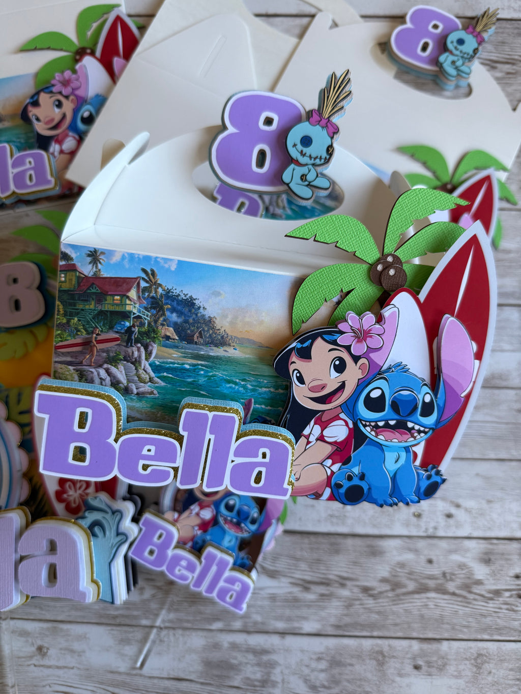 Lilo & Stitch favor boxes