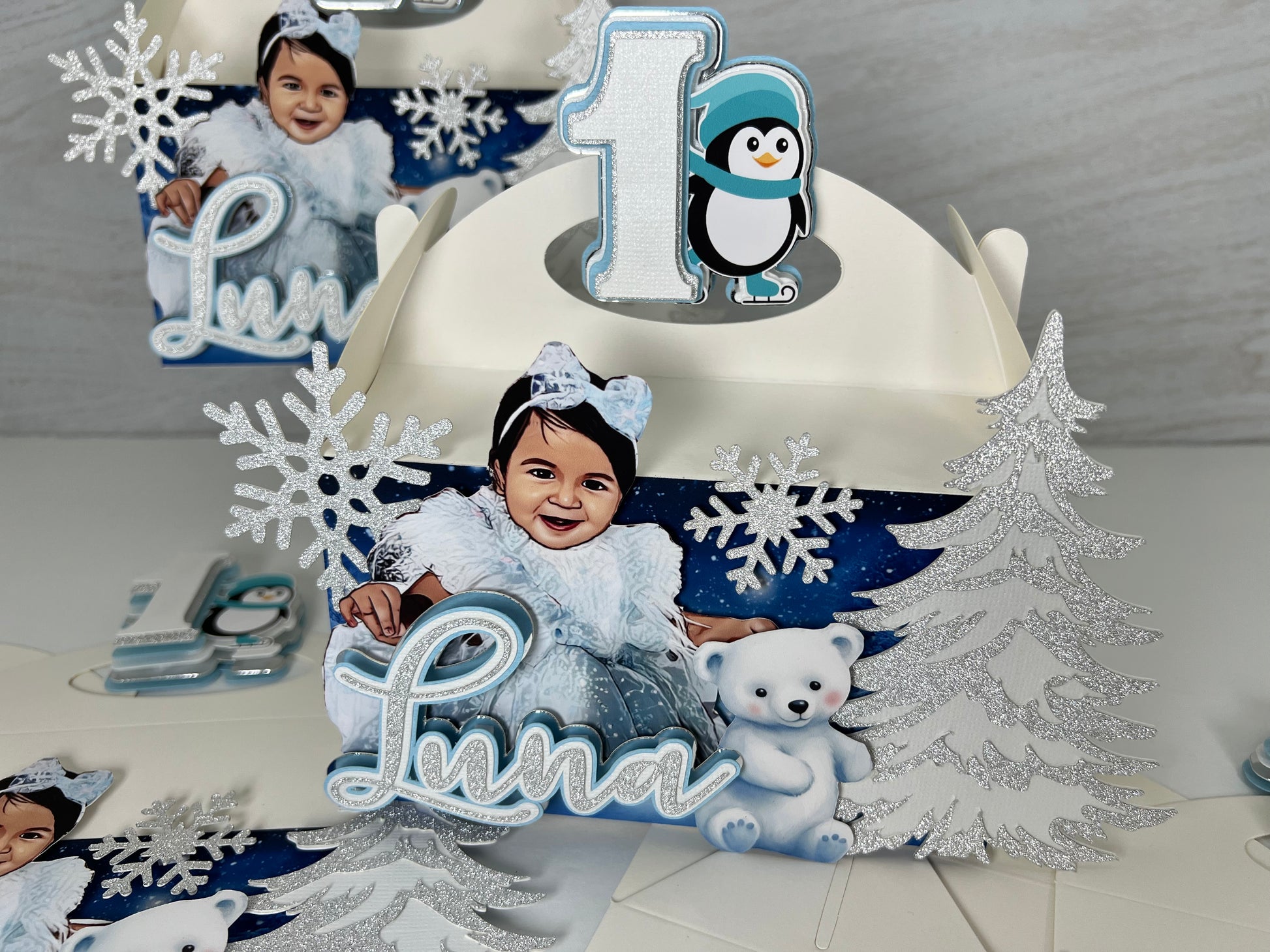 Winter Wonderland Favor Boxes