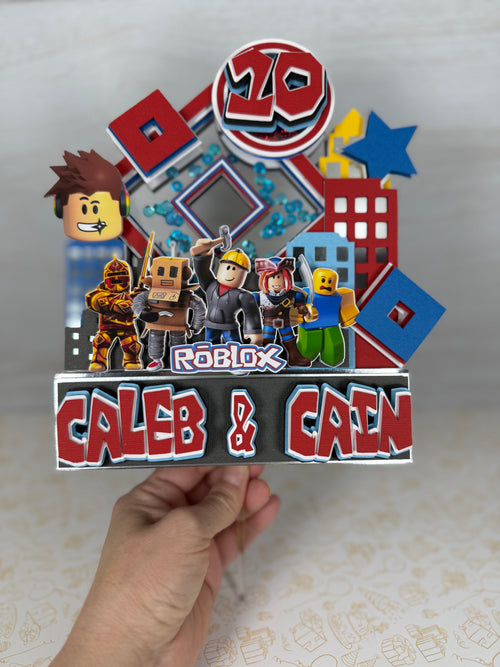 ROBLOX CAKE TOPPER