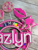 BARBIE CAKE TOPPER