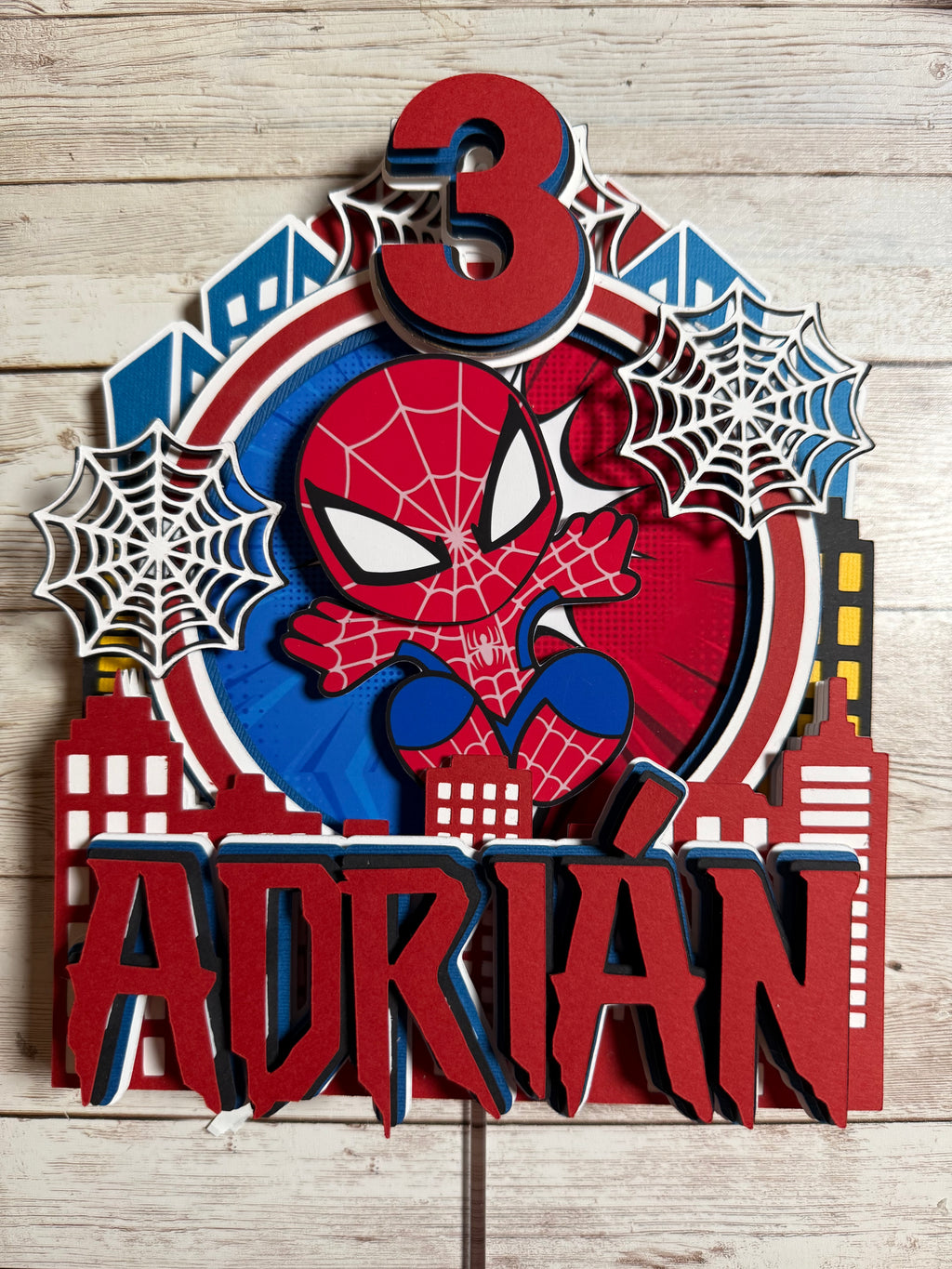 Spiderman Cake Topper