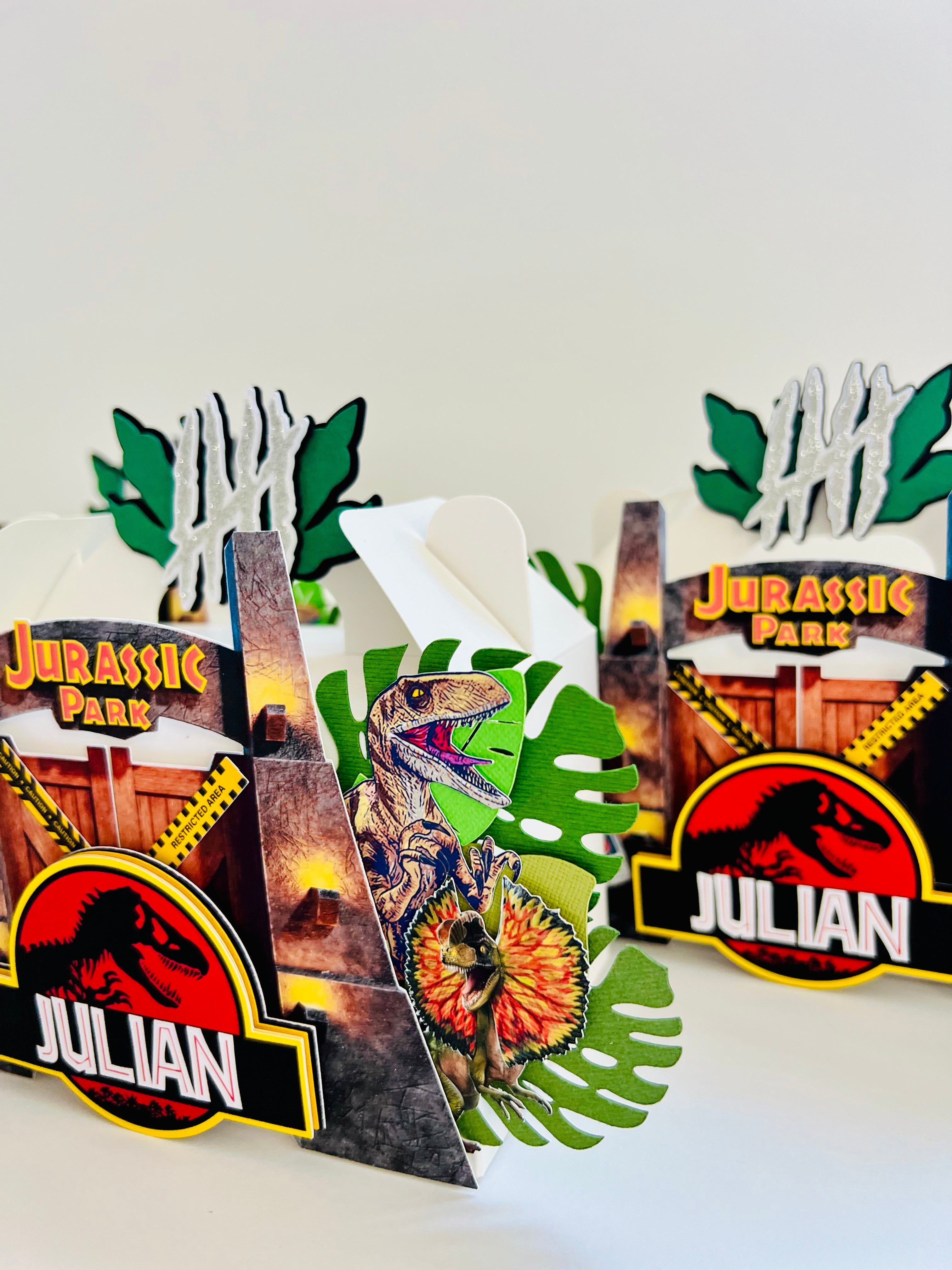 Jurassic Park favor box