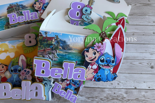 Lilo & Stitch favor boxes