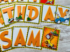 Green eggs and ham birthday banner