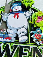 ghostbusters cake topper