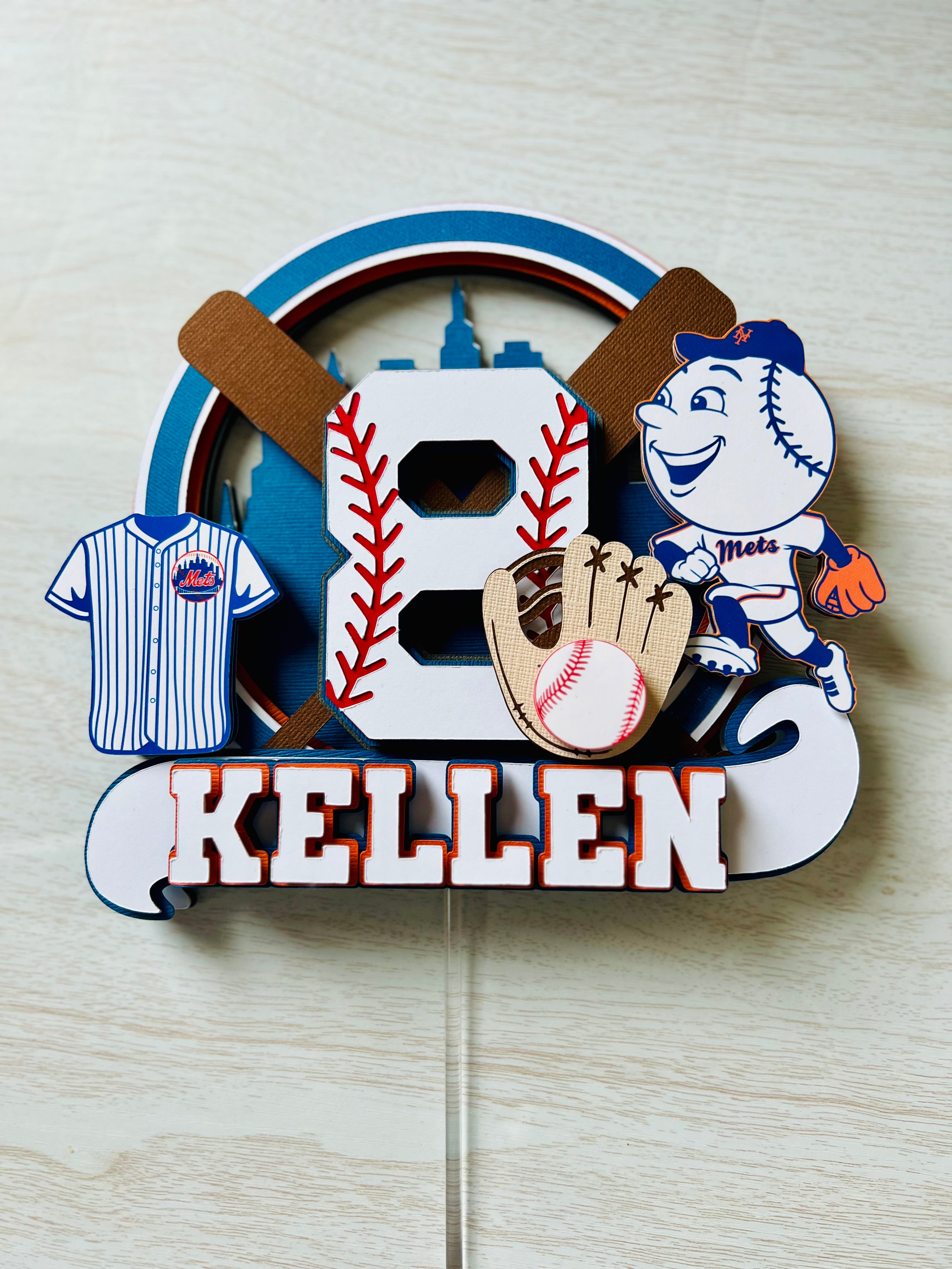 METS CAKE TOPPER