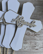 Baptism centerpieces 