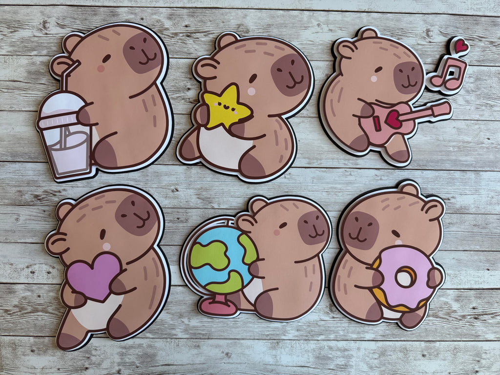 Capybara Cutouts