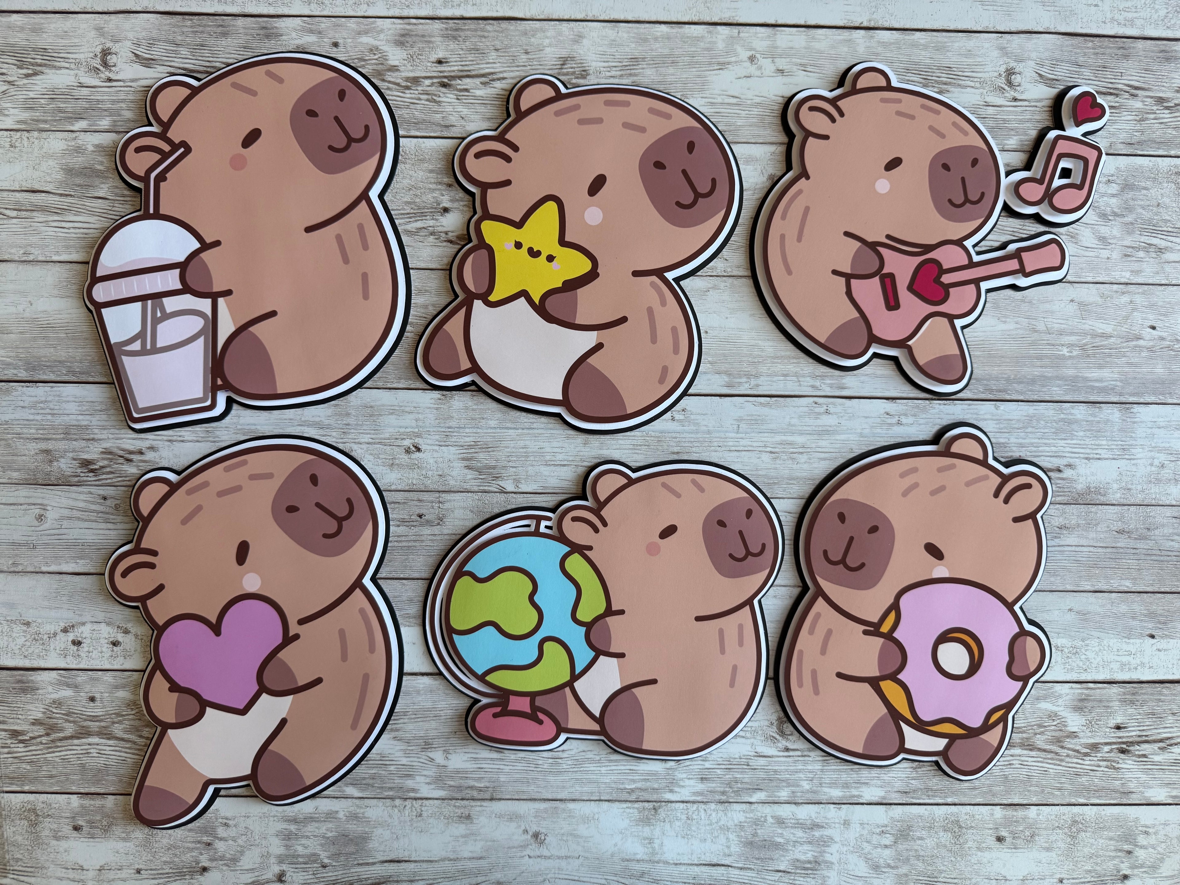 Capybara Cutouts