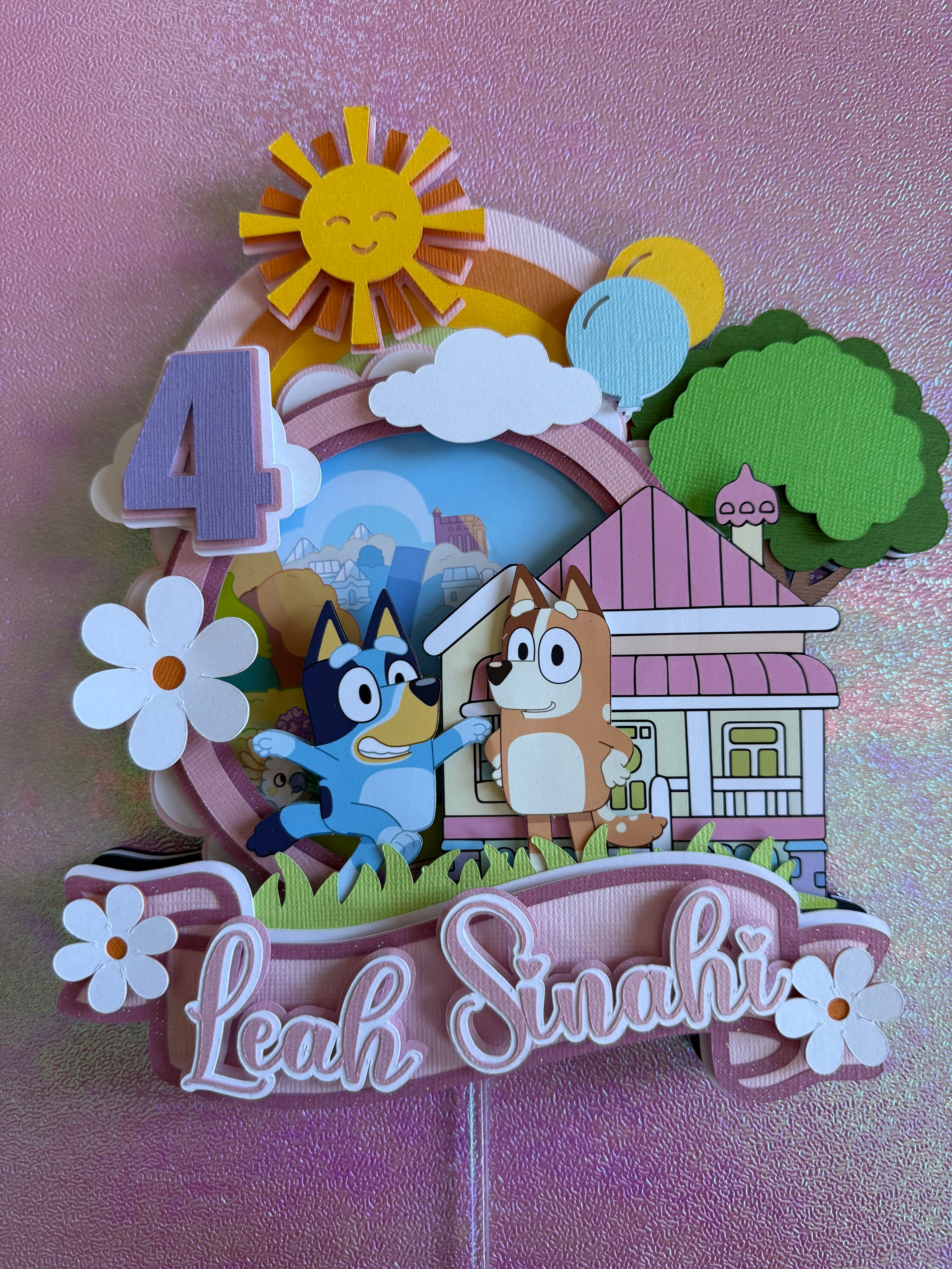 Bluey Cake topper