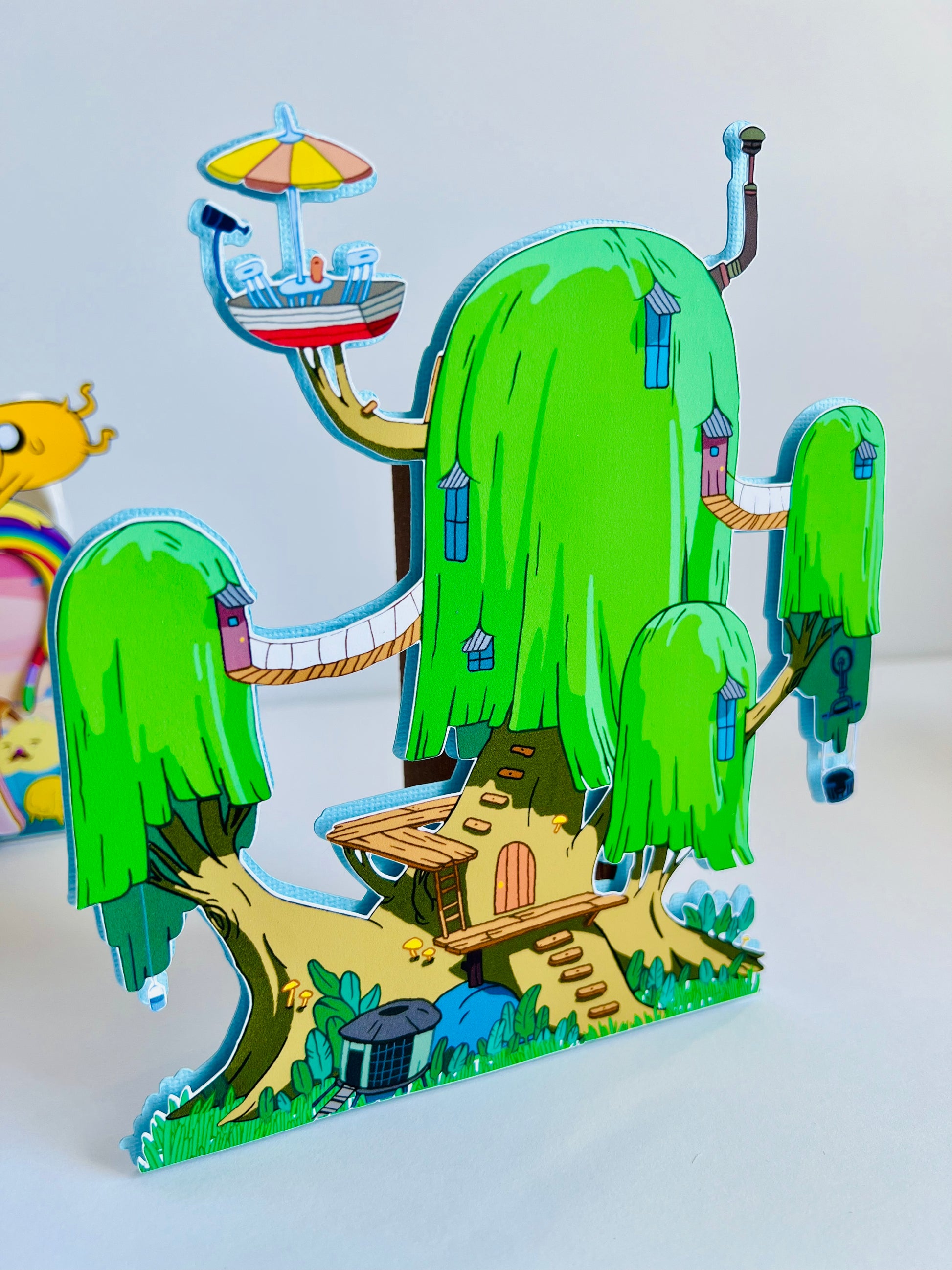 Adventure Time Treehouse Centerpiece – Yoryina Creations
