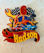 Car Racing Cake Topper