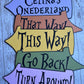 Alice in Wonderland Party Signs